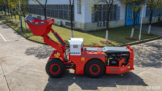 WJ-0.6 รถตักล้อยางใต้ดินสำหรับโปรไฟล์อุโมงค์ที่แคบมาก (ความสามารถในการรับน้ำหนัก0.6m³)
